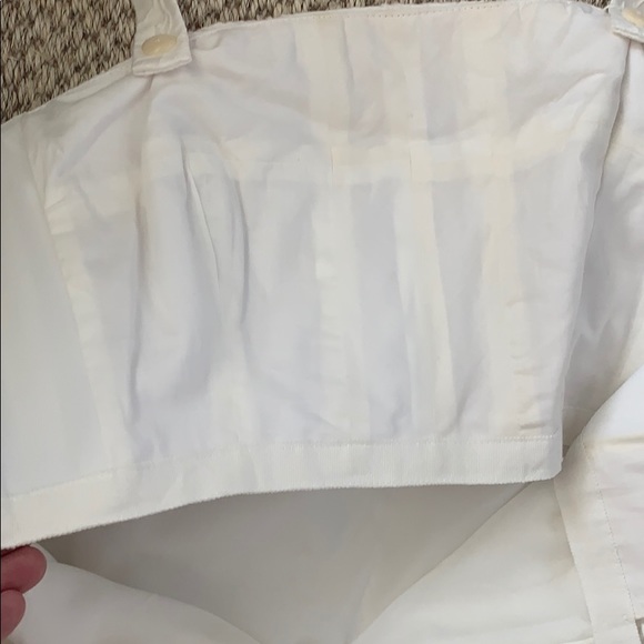 JCREW Party White Embossed Floral Dress 8 - Picture 14 of 15